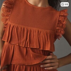 DOLAN Ruffle Sweater Tank